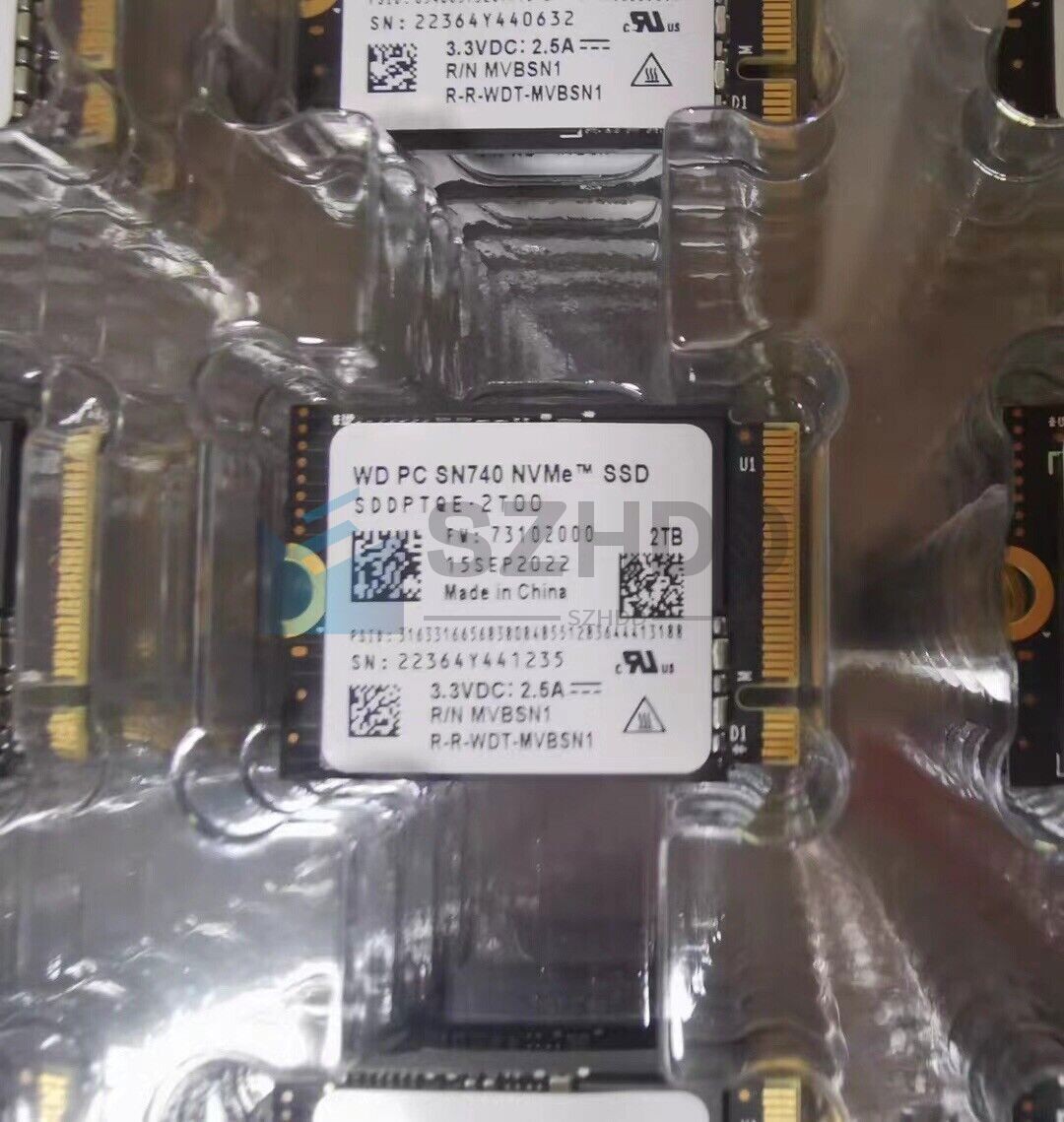 Western Digital PC SN740 2TB M.2 2230 NVMe Internal SSD