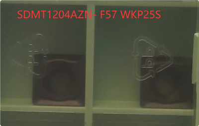 Original cemented carbide blade 10 tablets SDMT1204AZN- F57 WKP25S