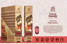 Himalaya Palo Santo Natural Smudge Incense Sticks Pack of 12x25g Each Pack