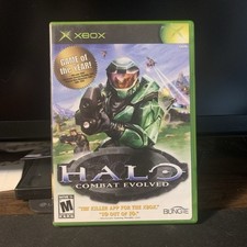 Microsoft Halo Combat Evolved Xbox Manual Multiplayer Shooter Action NTSC M 2001