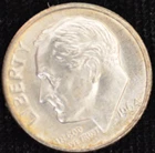 1964 BU Roosevelt Dime 90% SILVER!