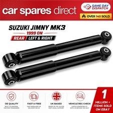 SUZUKI JIMNY 1998 ON REAR SUSPENSION SHOCK ABSORBERS SHOCKS DAMPERS SHOCKERS X2