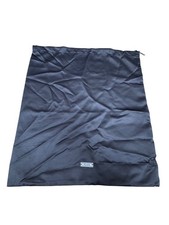 Prada Black Satin Dust Bag 13x14 Drawstring Authentic Shoes Clutch Purse Handbag