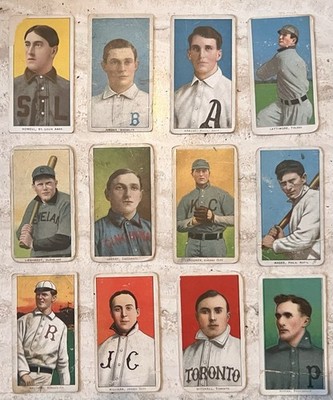 tobacco cards ebay 1909 - 1911 T 206 American Tobacco Baseball Cards Lot of 74 Starter Set