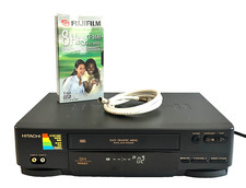 Vintage Hitachi Model VT-M291A VCR, 4 Head, Mono, NO REMOTE with VIDEO DEMO