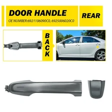 Rear Left or Right Side Exterior Outer Door Handle For 2012-2017 Toyota Camry