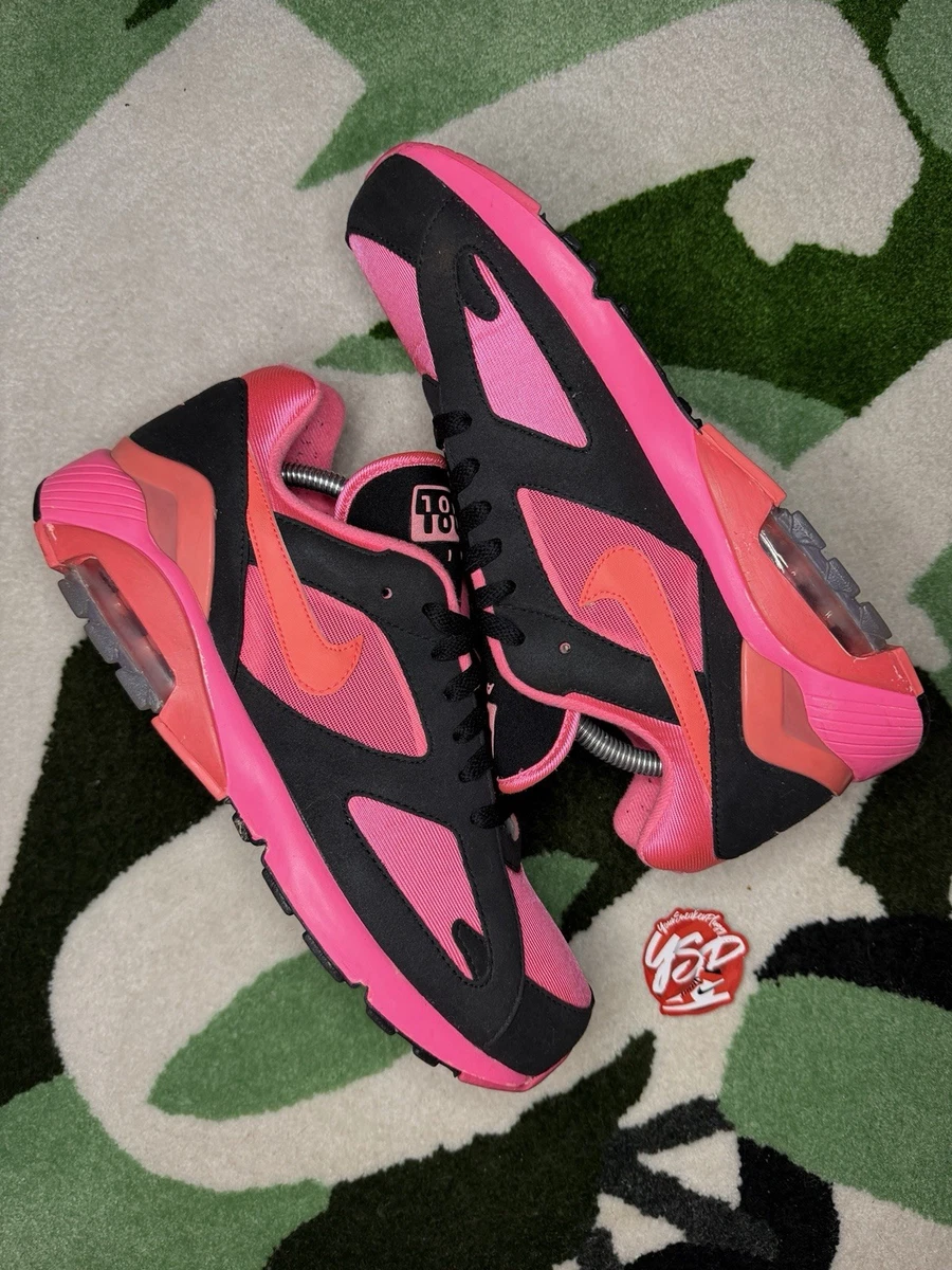 Nike Comme des Garçons x Air Max 180 Black Pink for Sale