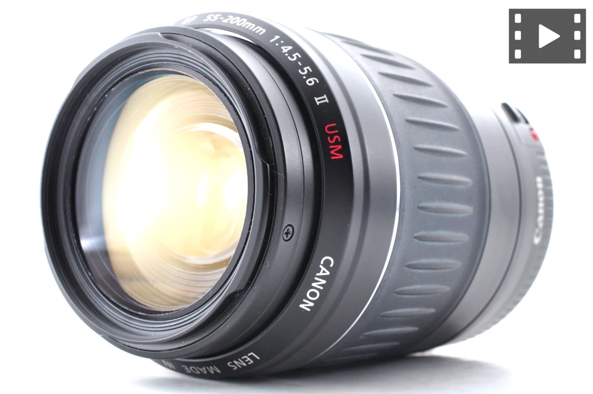 Canon 55-200mm f/4.5-5.6 Camera Lenses for sale | eBay