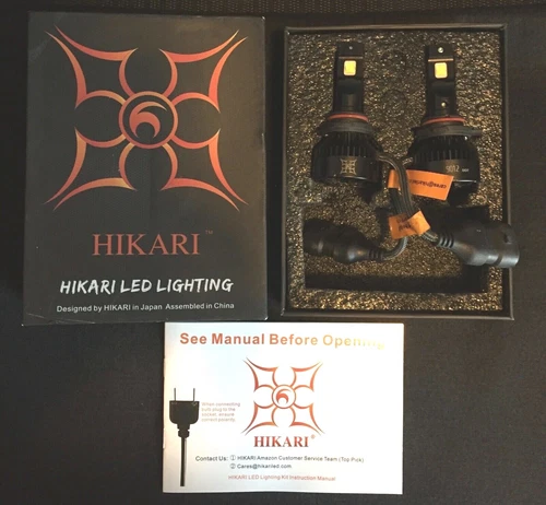 Hikari 9012 HIR2 LED Bulbs Conversion Kit Eye Of Megatron