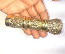 Antique Design Solid Brass Flower Handle For Stylish Wooden Walking Stick Gift