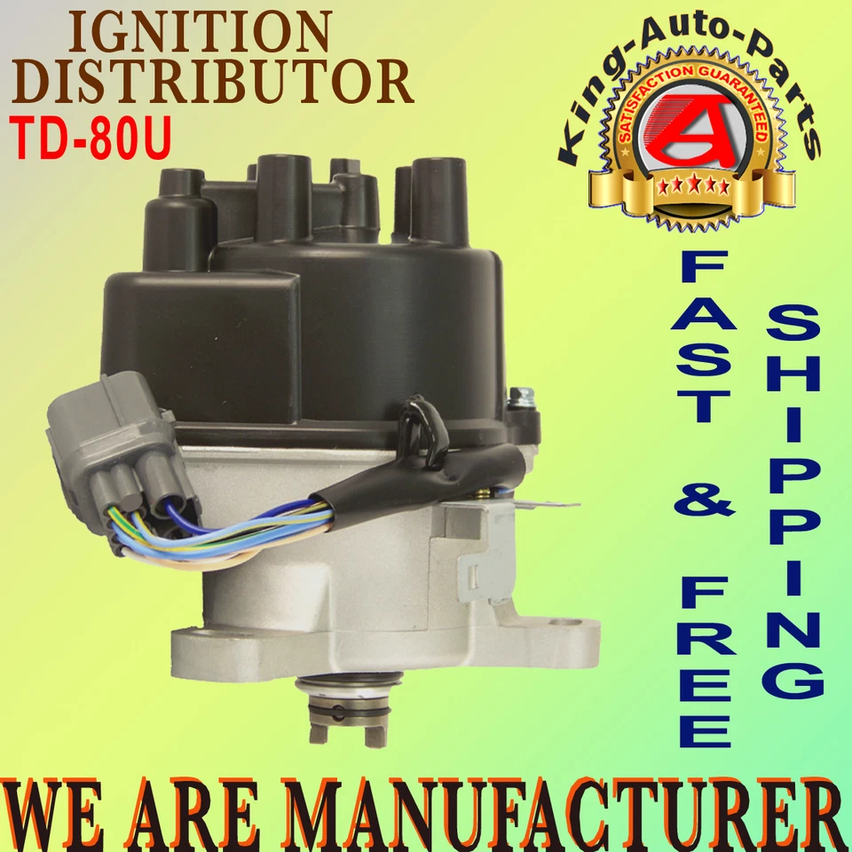 Distributor for 96-98 Honda Civic 1.6L SOHC Civic del Sol TEC D16Y7 D16Y TD-80U Foto 2 de 4