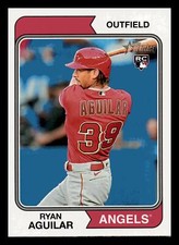 Ryan Aguilar RC 2023 Topps Heritage #309 Rookie Los Angeles Angels NM-MINT