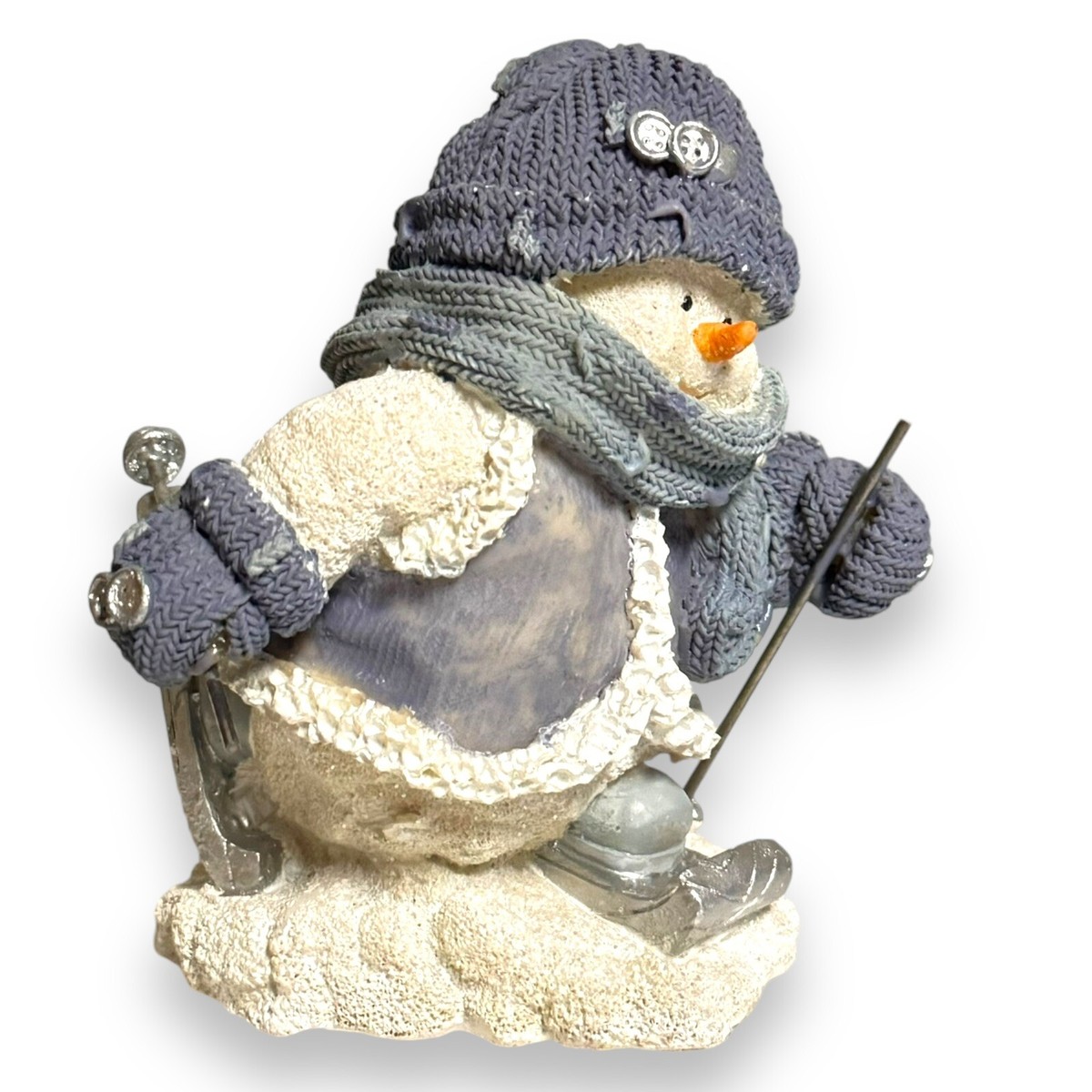 VTG cornerstone Creations 2000 Sparkling Skiing Snowman W