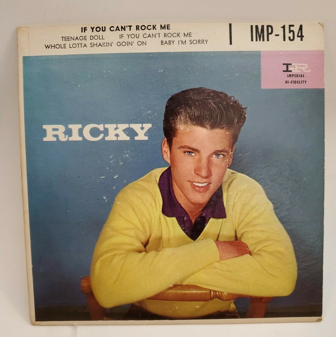 Ricky Nelson If You Can T Rock Me Rockabilly Imp 154 45 Plays Vg Ebay