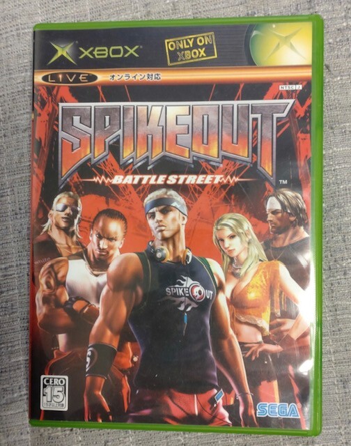 Spikeout Battle Street Microsoft Xbox 2005 Japan Edition Used