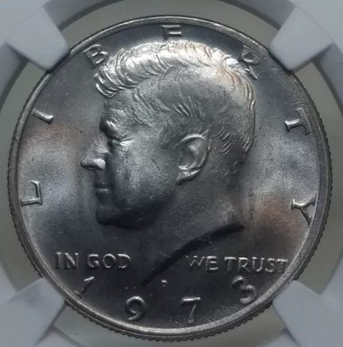 1973-D Kennedy Half Dollar NGC MS66