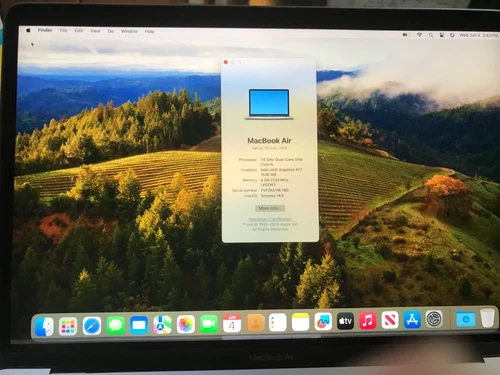 MacBook Air  2019 (A1932) 13.3"  i5 8GB  128GB Space Gray Bad Screen #030