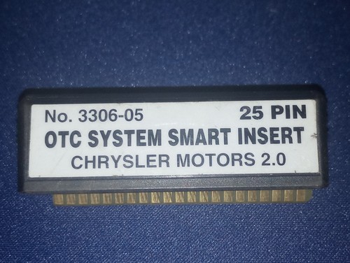 OTC System Smart Insert (No. 3306-05) 25 Pin Chrysler Motors 2.0
