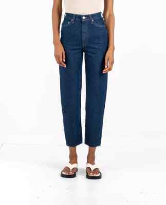 Mother Snacks Twizzy Cold Brew Dark High Waisted Jeans 24