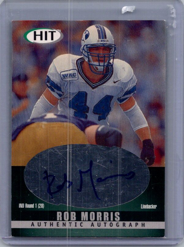 Rob Morris SA-GE Hit Autographs #A45 Emerald