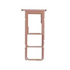 SIM microSD Card Tray Dual for Samsung Galaxy A04e Copper Replacement Part