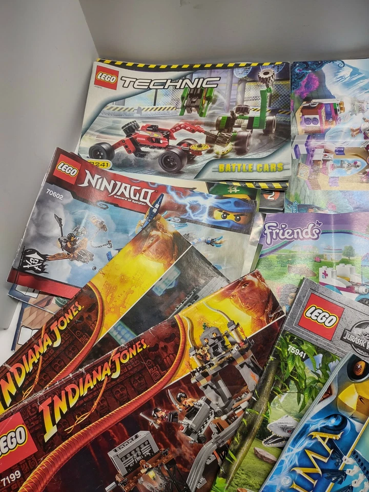 Gigantic Lego Manual Lot 93 Total, City, Creator, Ninjago, Elves, Indiana Jones - Image 3 of 4