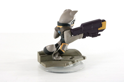 Disney Infinity 2.0 Guardians of the Galaxy Rocket Raccoon Character Figure Toy - Picture 6 of 12