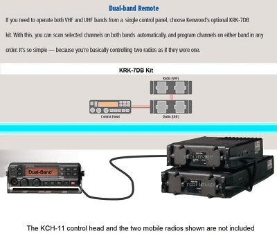 Kenwood KRK-7DB KCT-22 Repeater Full Dual Band Kit TK-690H TK-790