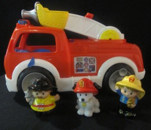 fisher price lift and lower fire truck