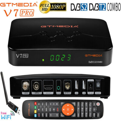FullHD Digitaler TVSAT Receiver HDMI DVB-T2/S2 Tivusat Satelliten Empfänger PVR