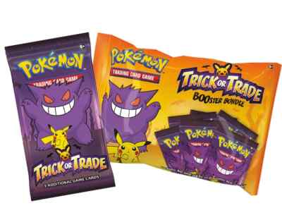 6x Pokemon Trick or Trade Booster OVP Halloween Special Set TCG  englisch