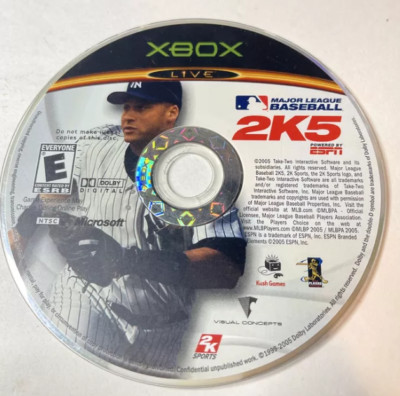 Major League Baseball 2K5 (Microsoft Xbox) - - - - **DISC ONLY**