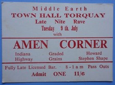 Amen Corner July 9, 1968 Town Hall Torquay, Devon, England