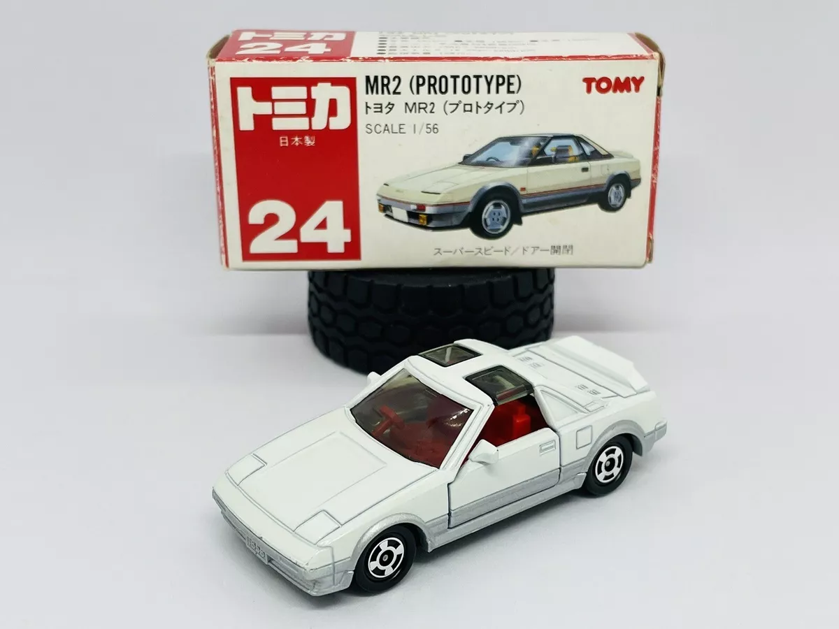 トミカ 24 日本製 トヨタ MR2 プロトタイプ toyota tomy made in japan-