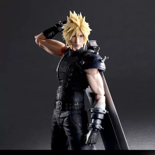 Play Arts Kai Final Fantasy VII Remake Cloud Strife 11" Actionfigur mit Box - Bild 5 von 7