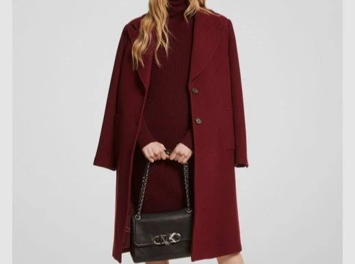 Michael kors wool melton coat deals