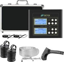 Dual Ionic Foot Detox Bath Machine With Ion Cleanse   Foot Spa Set  Waistband