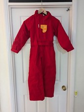 BNWT Unisex Red Wedze Ski Suit All In One Padded Measurements In Descrip 6 yrs
