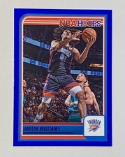 2023-24 Panini NBA Hoops Jaylin Williams Blue #194 Oklahoma City Thunder