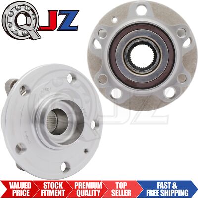[FRONT(Qty.2)] 513253 Wheel Hub Assembly For 2010-2014 Volkswagen Golf Hatch FWD