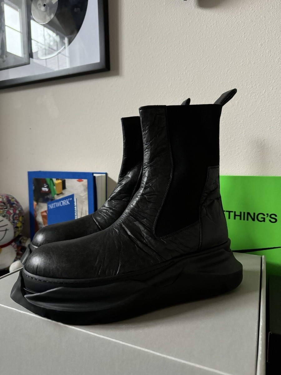 Rick Owens DRKSHDW Luxor Beatle Abstract High 'Black' - NEW! | eBay