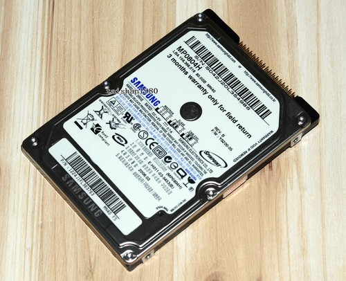 MP0804H SAMSUNG 80 GB 2.5" 5400 RPM 8 MB PATA Hard Disk Drive HDD - Afbeelding 3 van 4