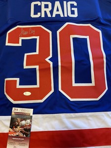 jim craig signed jersey