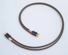 Belden 8402 with Switchcraft 3502ABAU Hi-Fi High-End RCA Interconnect Cable Pair