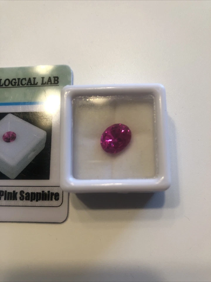 3.6 Cts Natural Pink Sapphire (heated) Verified By Indian Gemological Lab - Image 4 of 4