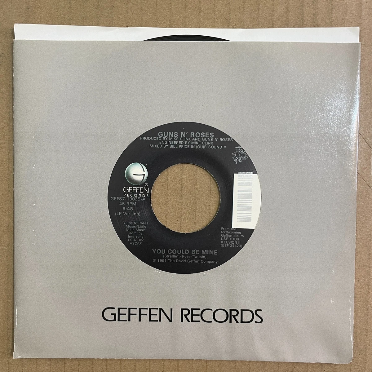 Guns N 'Roses 45 RPM Speed Vinyl Records for sale | eBay