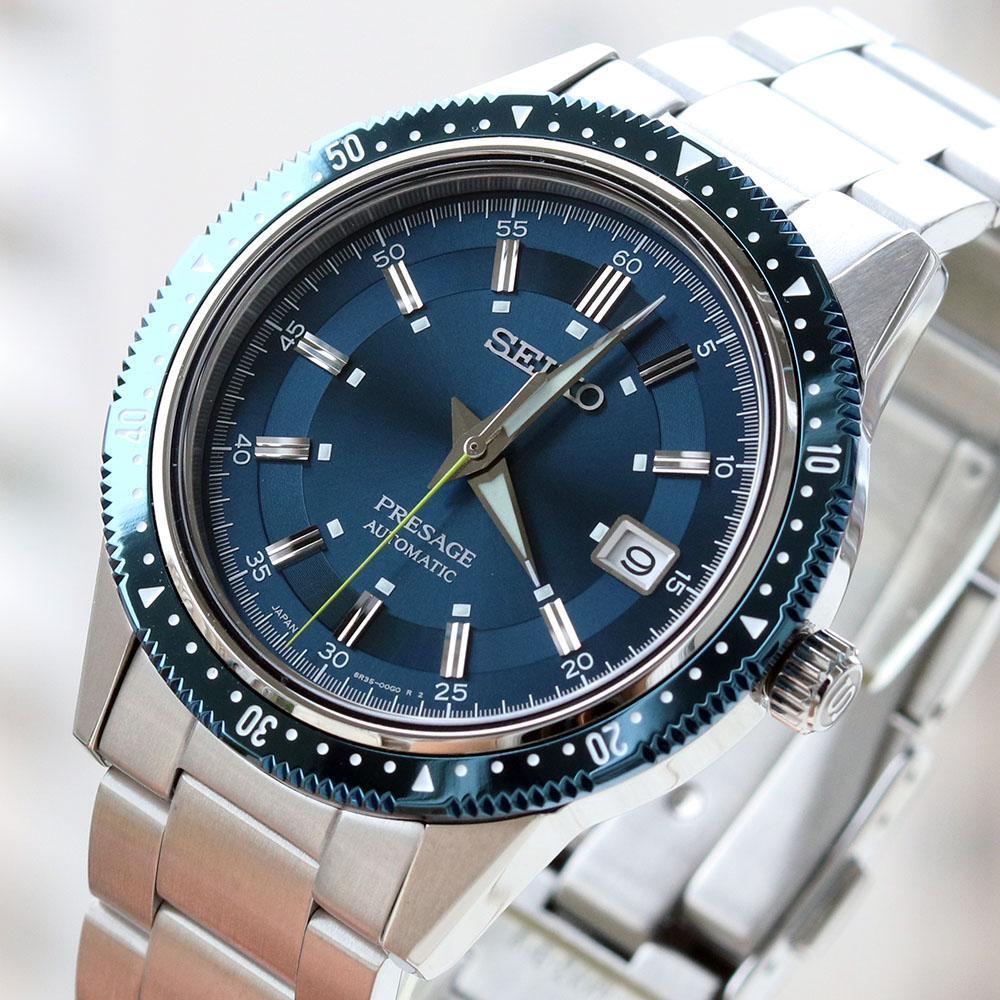 Seiko Presage SARX081 Limited Edition Automatic Blue Dial Men's Watch with Box