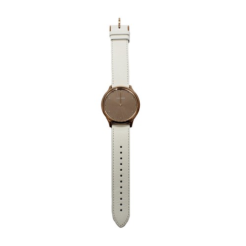 Factory Refurbished - Garmin Vivomove HR Rose Gold with White Case \u0026 Ban* |  eBay