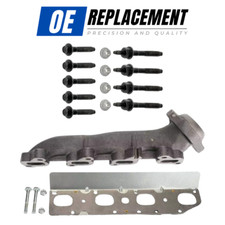 ABGASKRÜMMER SATZ LINKS MIT DICHTUNG SCHRAUBEN FÜR DODGE RAM 1500 5.7L 09-18