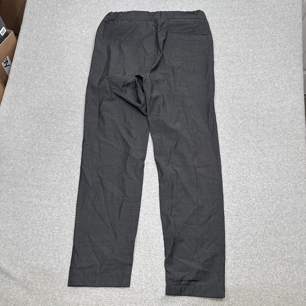 A.P.C. Rue Madame Pants Men 52 Paris Virgin Wool Drawstring